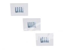 ^led pretoria set-3 oprawki n/pt 3x16led/13w/12